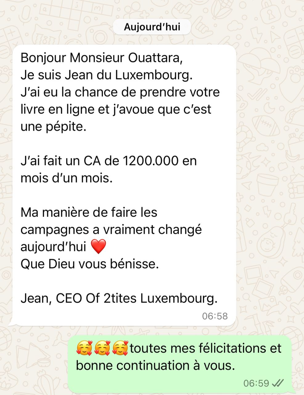 Témoignage visuel