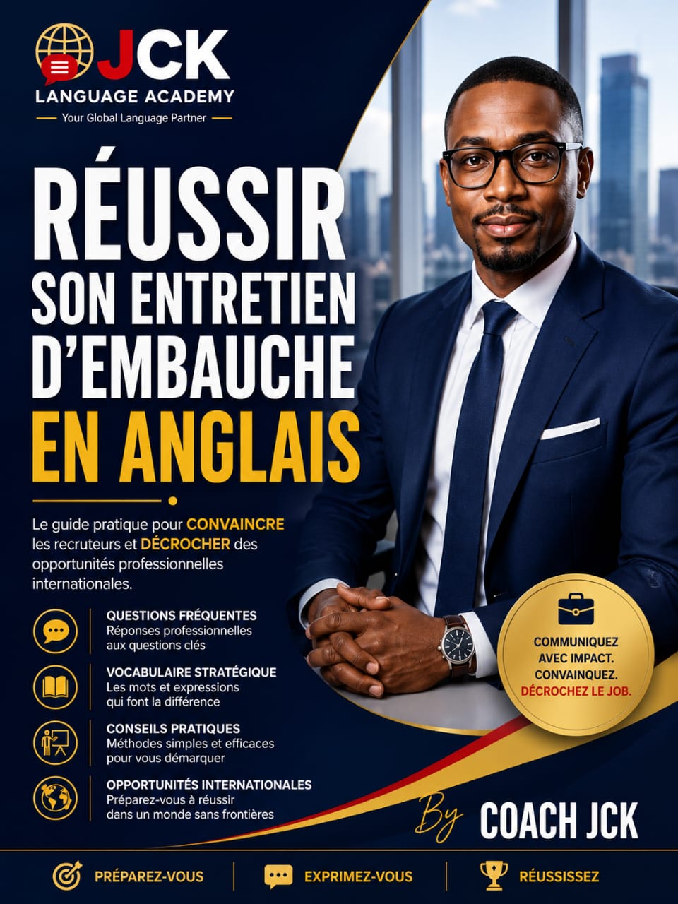 RÉUSSIR SON ENTRETIEN D'EMBAUCHE EN ANGLAIS 