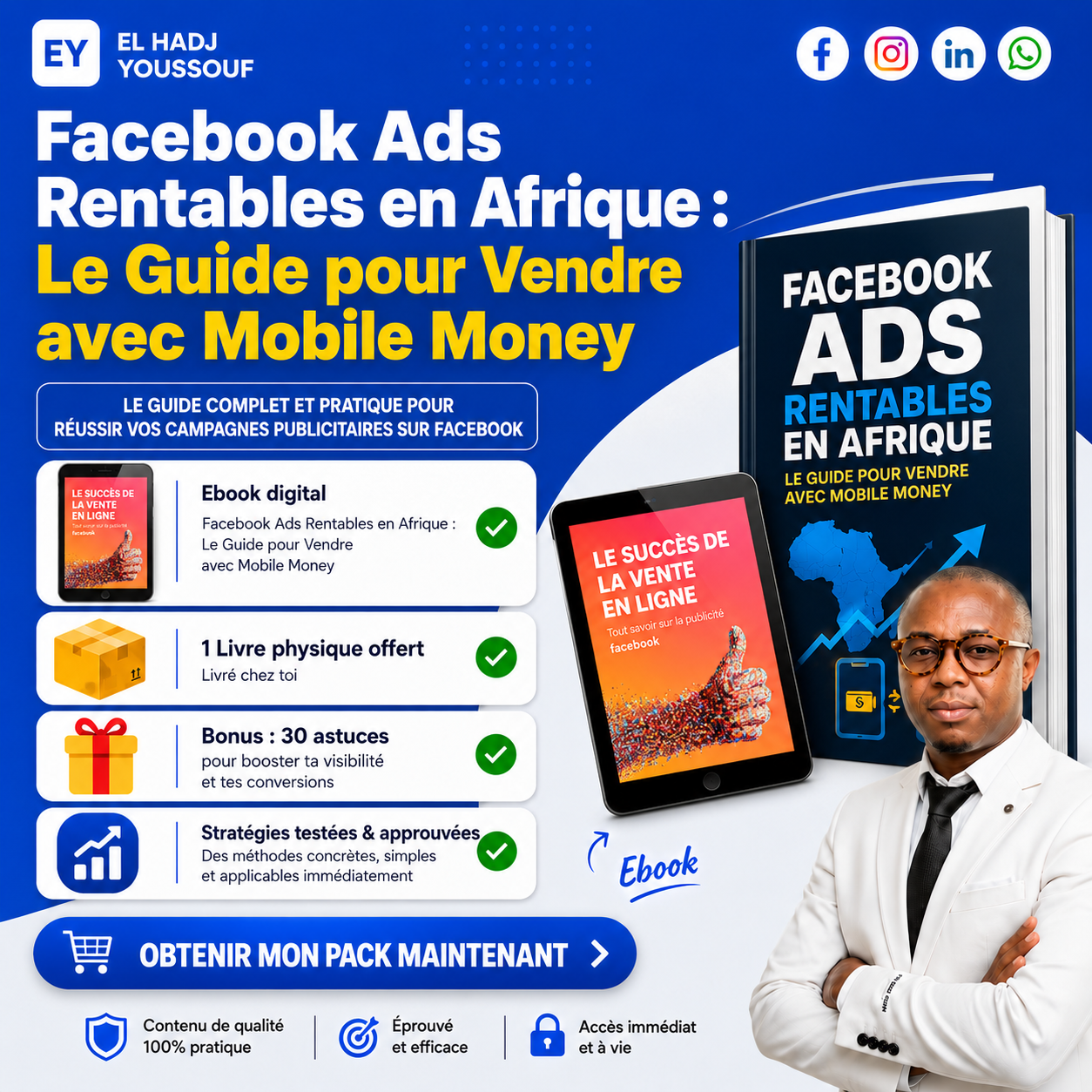 Facebook Ads Rentables en Afrique : Le Guide pour Vendre avec Mobile Money
