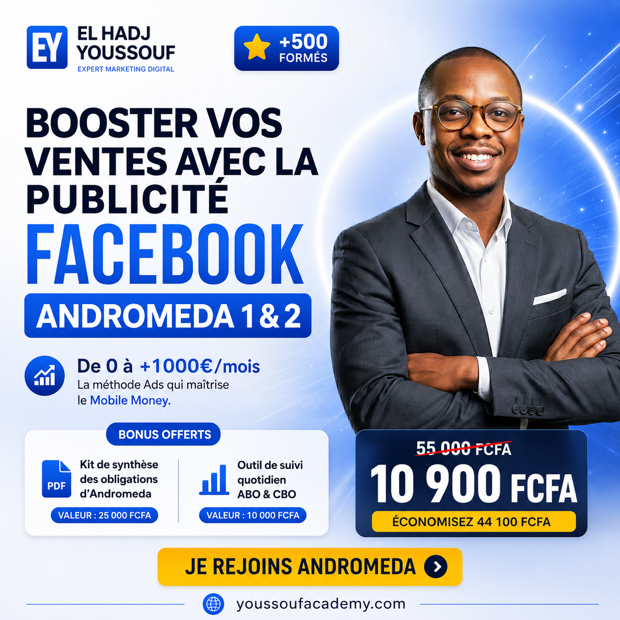 Augmenter vos VENTES grâce à la Publicité Facebook PRO & ANDROMEDA