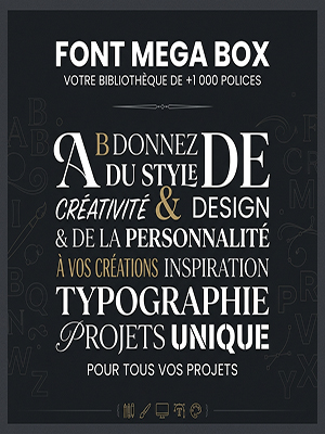 Mega Font Box