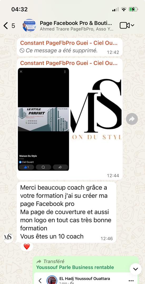 Témoignage de apprenant