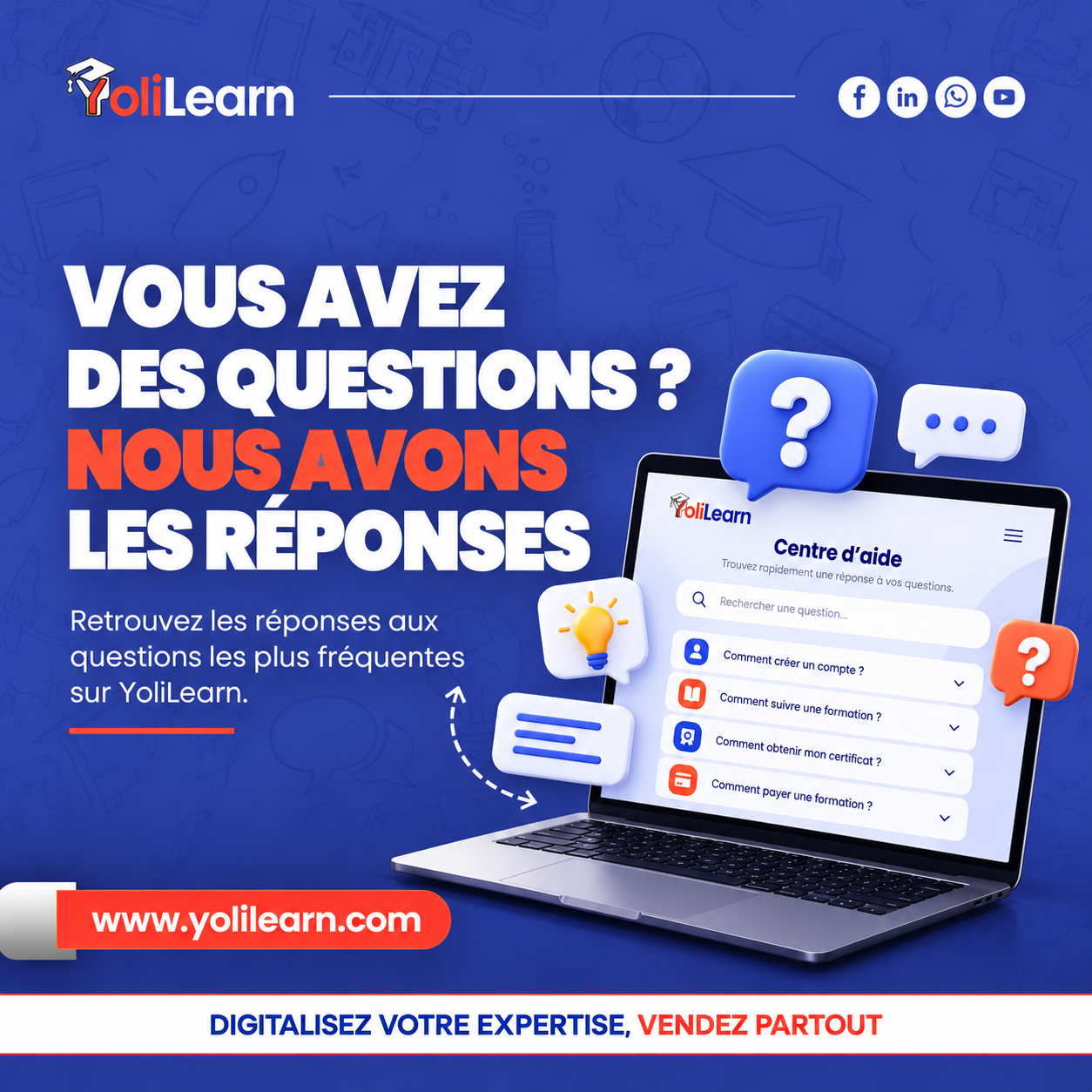 LA FOIRE AUX QUESTIONS
